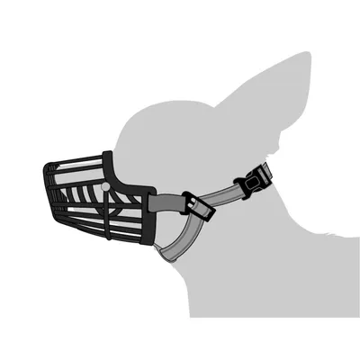 Flamingo - Muselière 27-34 cm SILAS XXS   pour petit chien.