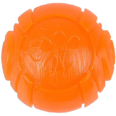 Flamingo - Balle TIGO orange ø 6.4 cm. en TPR. jouet pour chien.