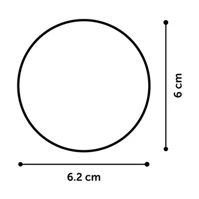 Flamingo - Balle TIGO orange ø 6.4 cm. en TPR. jouet pour chien.
