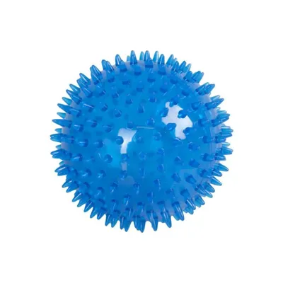 Jouet en TPR balle épines + LED ø 12 cm, pour chiens
