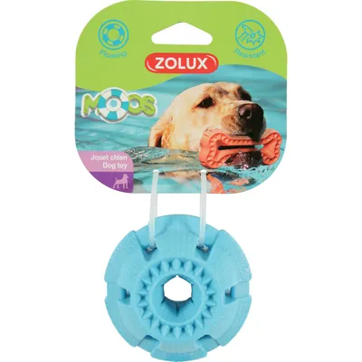 Jouet balle Moos ø8 cm TPR flottant  pour chien