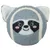 zolux - Balle de tennis ø 8 cm en forme d'animaux  tête raton laveur pour c zolux - Balle de tennis ø 8 cm en forme d'animaux  tête raton laveur pour c