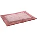 Tapis Plaid SUZA 100 x 70 x 3 cm vieux rose pour chiens
