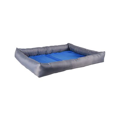 Coussin rafraîchissant FRESK taille M 60 x 50 x 8.5 cm /gris pour chien