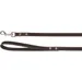 Laisse 130 cm x 16 mm  RONDO riveté brun pour chien