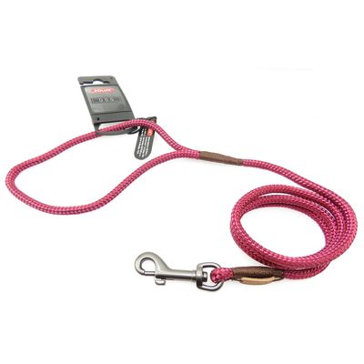 Laisse IMAO Hydepark. ø 6 mm x 1,2 mètre. fuchsia  pour chien.