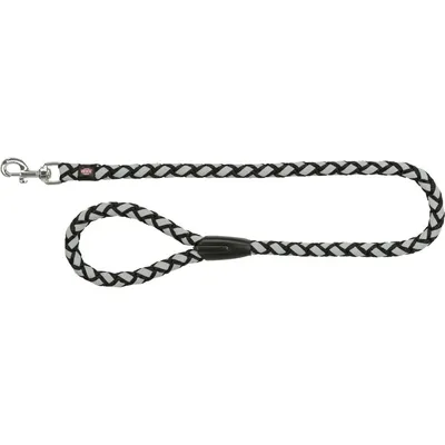 Trixie - Laisse  Cavo Reflect ø 18 mm x 1 mètre L-XL Noir pour chien