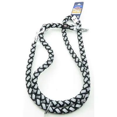 Trixie - Laisse Cavo Reflect ø18mm x 2 M.  L-XL réglable Noir pour chien Trixie - Laisse Cavo Reflect ø18mm x 2 M.  L-XL réglable Noir pour chien
