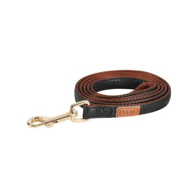 Laisse IMAO MAYFAIR 20 mm x 1.2 mètre Noir pour chien.