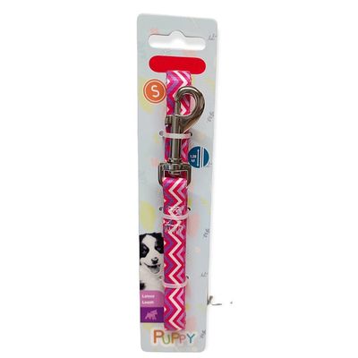 Laisse PUPPY PIXIE rose 13 mm, x 1,20 m, pour chiots