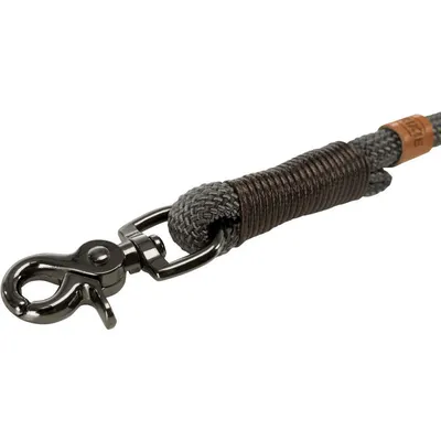 Trixie - Laisse S-M  ø 8 mm x1 mètre gris foncé BE NORDIC pour chien