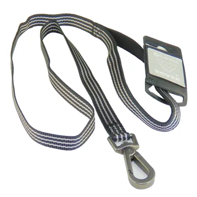 Laisse jannu  1 mètre x 15 mm  pour chien.