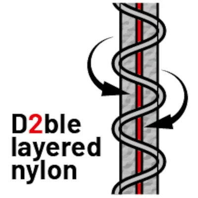 Flamingo - Laisse d'entrainement  25 mmx  2 mètre pour chien