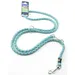 Laisse Cavo Reflect ø12mm x 2 mètres S-M. réglable océan pour chien