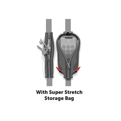 Laisse KAYGA  avec petit rangement 1.60 m x 25 mm. pour chien