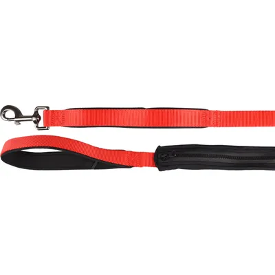 Laisse KAYGA  avec petit rangement 1.60 m x 25 mm. pour chien
