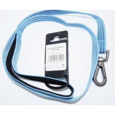 Laisse jannu  1 mètre x 15 mm  pour chien.