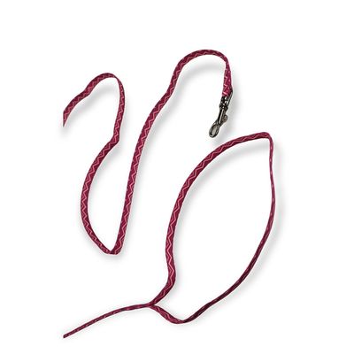Laisse rose PUPPY PIXIE  8 mm x 1,20 m pour chiots