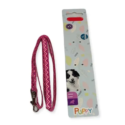 animallparadise - Laisse rose PUPPY PIXIE  8 mm x 1,20 m pour chiots
