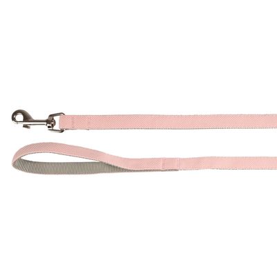 Laisse Small dog rose  120 x 1.5 cm pour chiens.