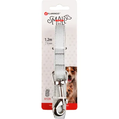 Flamingo - Laisse Small dog verte 120 x 1.5 cm pour chiens.