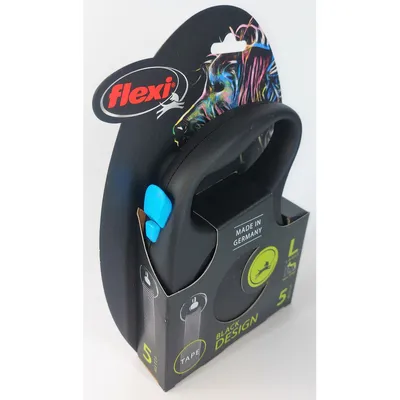 FLEXI - Laisse Flexi L sangle 5 mètres pour chien max 50 kg