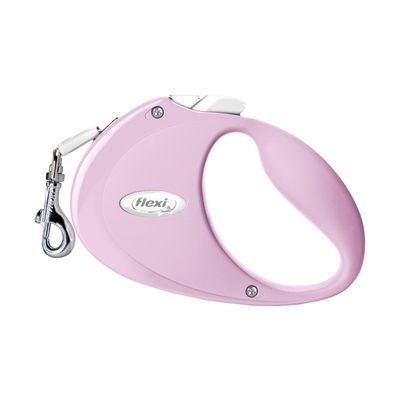Laisse Flexi PUPPY XS 2 mètres rose sangle pour chien max 12 kg
