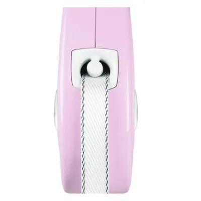Laisse Flexi PUPPY XS 2 mètres rose sangle pour chien max 12 kg