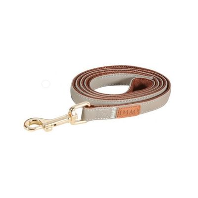 zolux - Laisse IMAO MAYFAIR. 25 mm. x 1.2 mètre taupe pour chien.