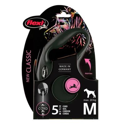 Laisse Flexi Classic Cordon M 5 m  chiens max 20 Kg