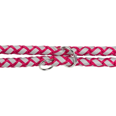Trixie - Laisse Cavo Reflect ø18mm x 2 M. réglable Fushia pour chien