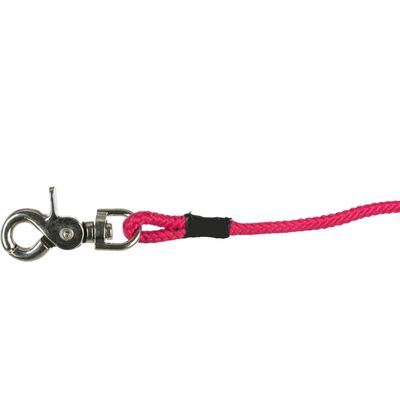 Trixie - Laisse à pister, ø 6 mm x 20 M rose ronde sans dragonne, pour chie