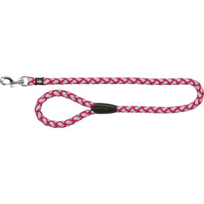 Trixie - Laisse Cavo Reflect ø 18 mm x 1 M L-XL.  Fushia. pour chien