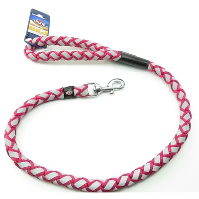 Trixie - Laisse Cavo Reflect ø 18 mm x 1 M L-XL.  Fushia. pour chien Trixie - Laisse Cavo Reflect ø 18 mm x 1 M L-XL.  Fushia. pour chien