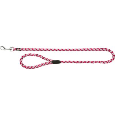 Trixie - Laisse Cavo Reflect ø 12 mm x 1 mètre S-M Fushia pour chien