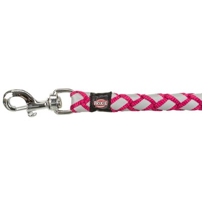 Trixie - Laisse Cavo Reflect ø 12 mm x 1 mètre S-M Fushia pour chien