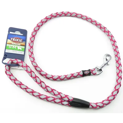 Trixie - Laisse Cavo Reflect ø 12 mm x 1 mètre S-M Fushia pour chien Trixie - Laisse Cavo Reflect ø 12 mm x 1 mètre S-M Fushia pour chien