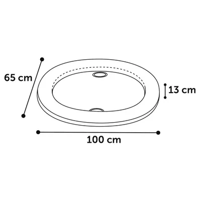 animallparadise - Piscine flottante 100 x 65 cm pour chien max 15 kg