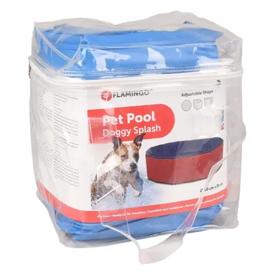 Flamingo - Piscine ø 80 x 20 cm DOGGY SPLASH  pour chien