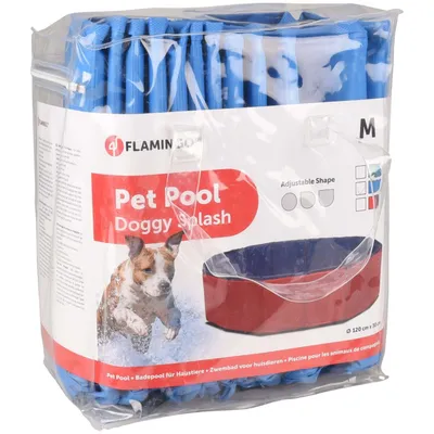 Flamingo - Piscine  ø 120 x 30 cm DOGGY SPLASH  pour chien