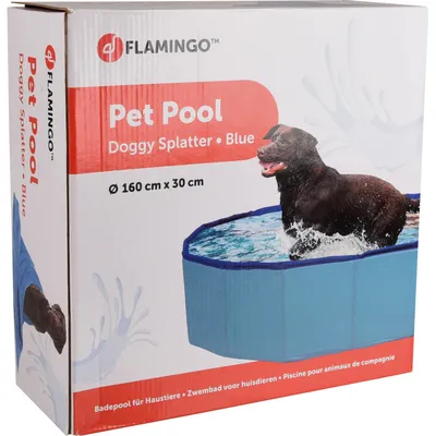 Flamingo - Piscine pour chien ø 160 x 30 cm  couleur