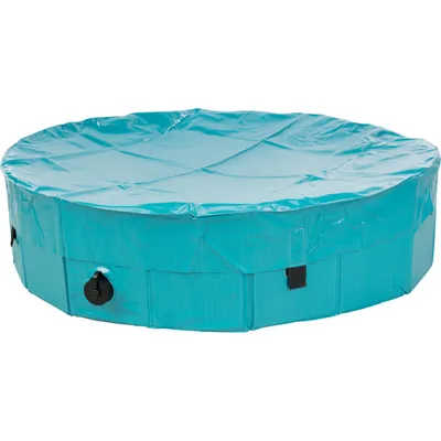 animallparadise - Piscine pour chien, Dimensions ø 160 × 30 cm gris /pétrol