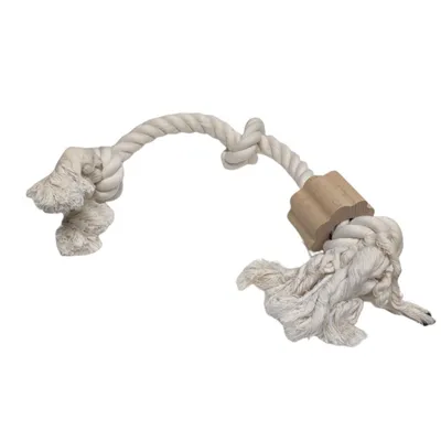 Corde Wild 3 nœuds, taille ø 2 cm x 51 cm, jeux pour chien.