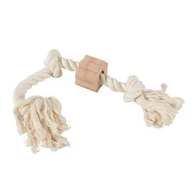 Corde Wild 3 nœuds, taille ø 2 cm x 51 cm, jeux pour chien.