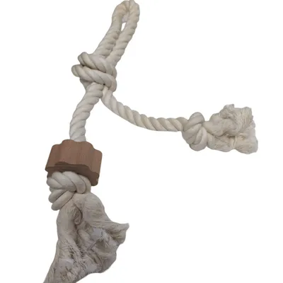 Corde Wild poignée, taille ø 1.5 cm x 35 cm, jeux pour chien.