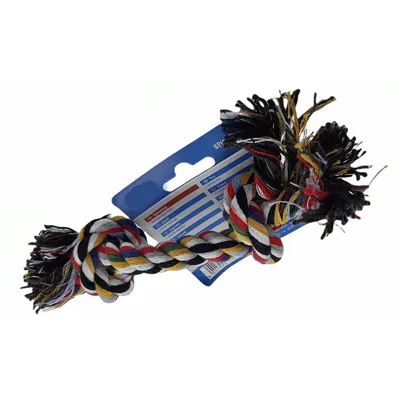Corde de jeu pour chien, Dimensions: 20 cm. couleur aléatoire