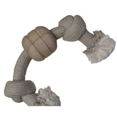 Corde Wild Mix Giant 2 nœuds, taille ø 3 cm x 40 cm, jeux pour chien.