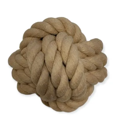 Balle en corde pour chiens, ø 18 cm.