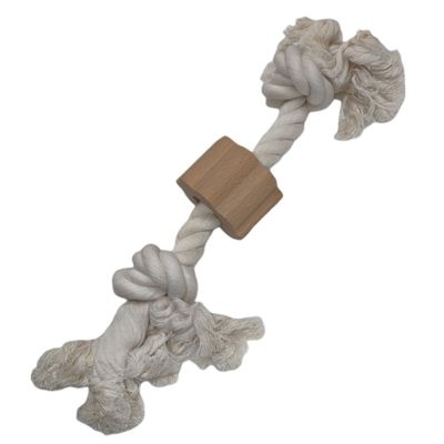 Corde Wild 2 nœuds, taille ø 2 cm x 34 cm, jeux pour chien.