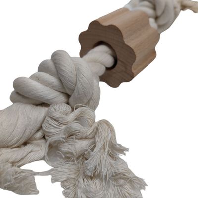 Corde Wild 2 nœuds, taille ø 2 cm x 34 cm, jeux pour chien.